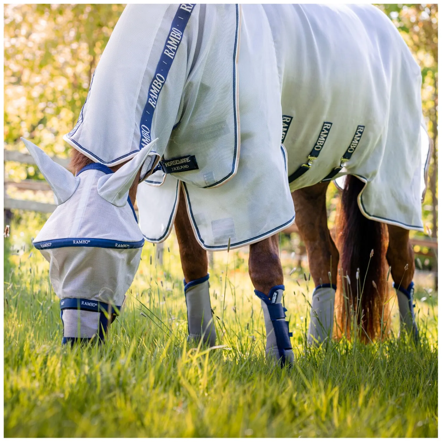 Horseware Fliegendecken|Pferdedecken<Fliegendecke Rambo Protector Plus