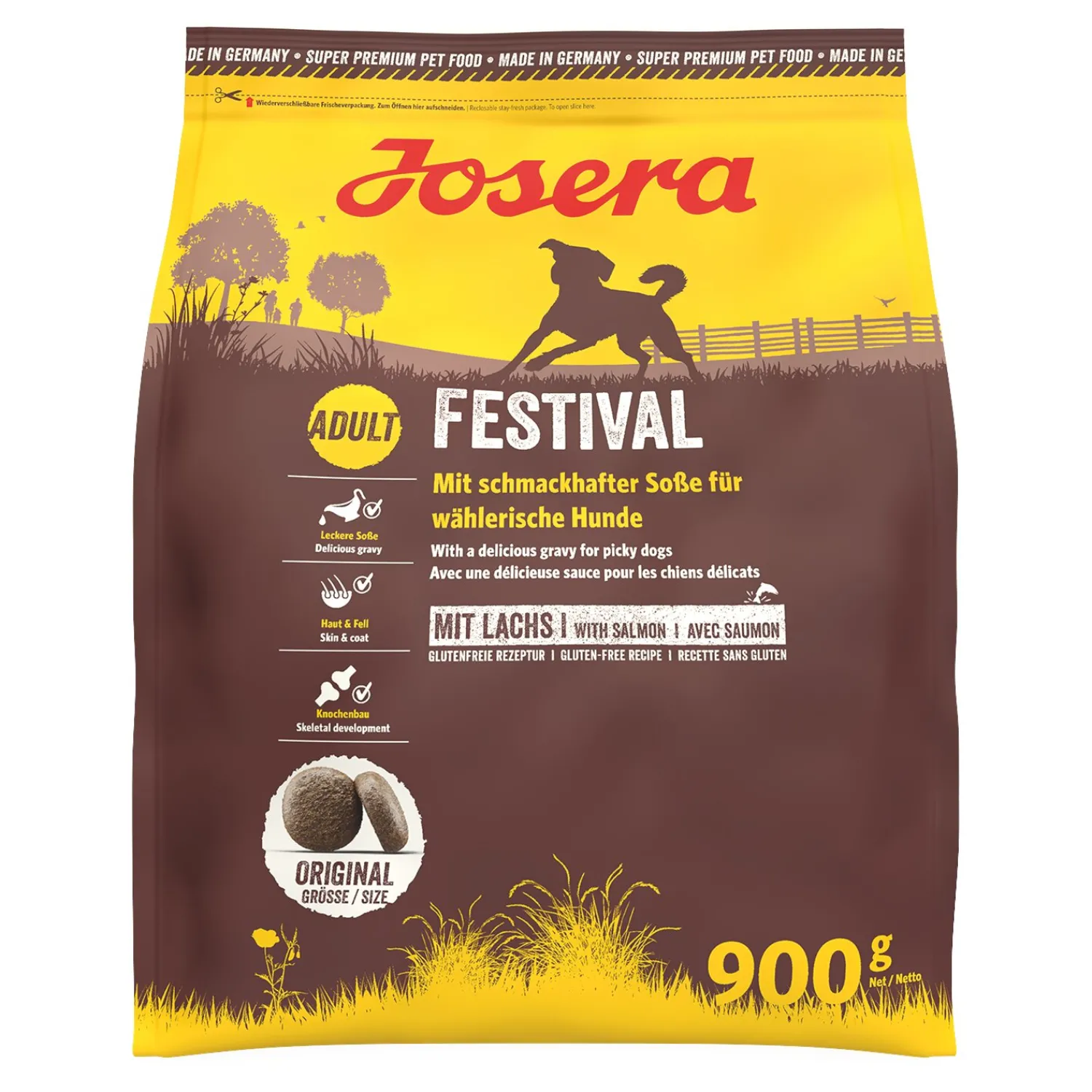 Loesdau Trockenfutter<Josera Festival