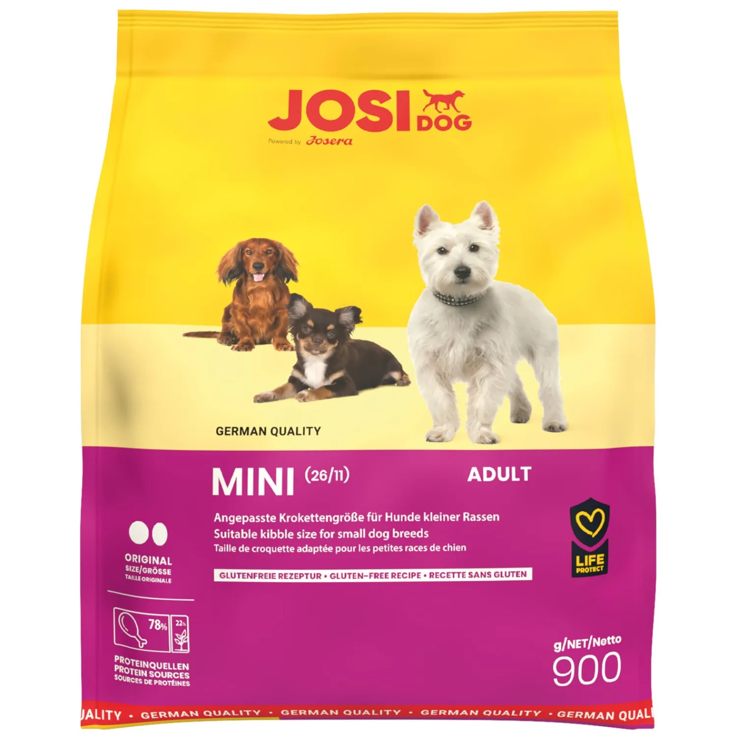 Loesdau Trockenfutter<Josera JosiDog Mini