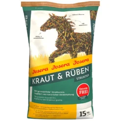 Loesdau Kraftfutter<Josera Kraut und Rüben Struktur