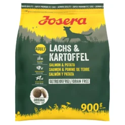 Loesdau Trockenfutter<Josera Lachs & Kartoffel