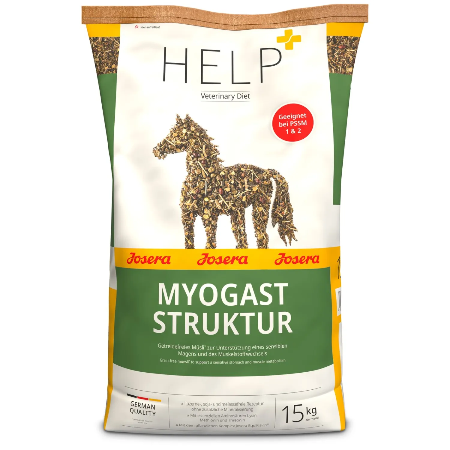 Loesdau Kraftfutter<Josera Myogast Struktur