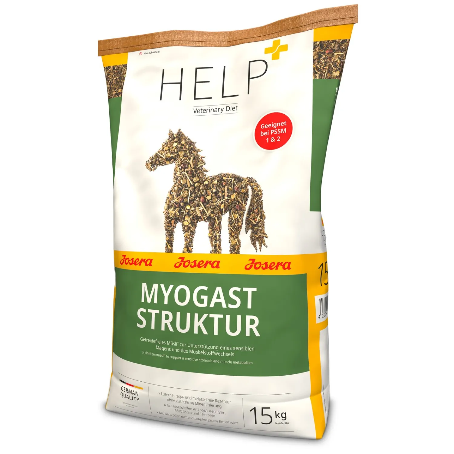 Loesdau Kraftfutter<Josera Myogast Struktur