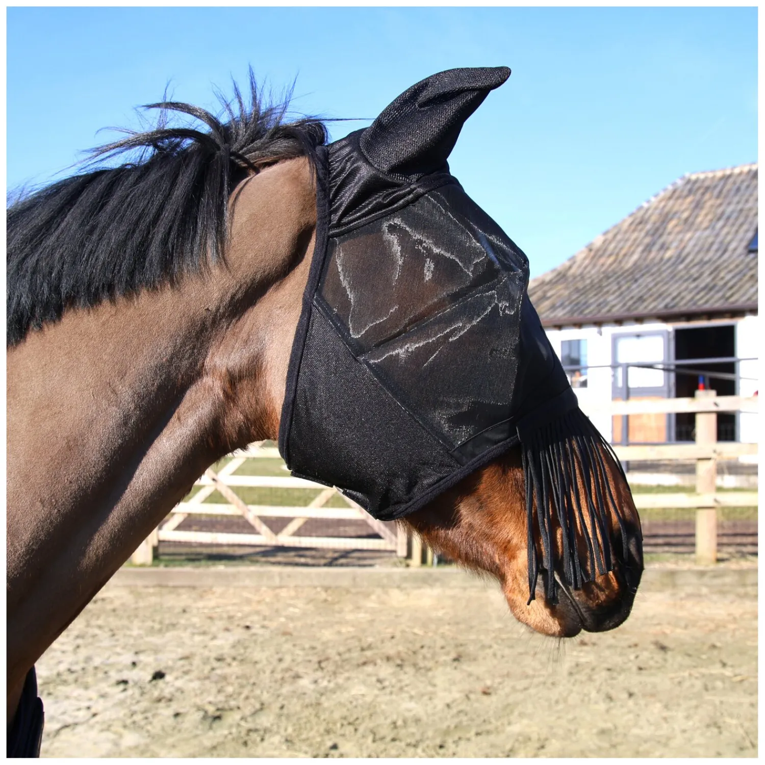KENTUCKY Fliegenmasken<Fliegenmaske Classic mit Fransen