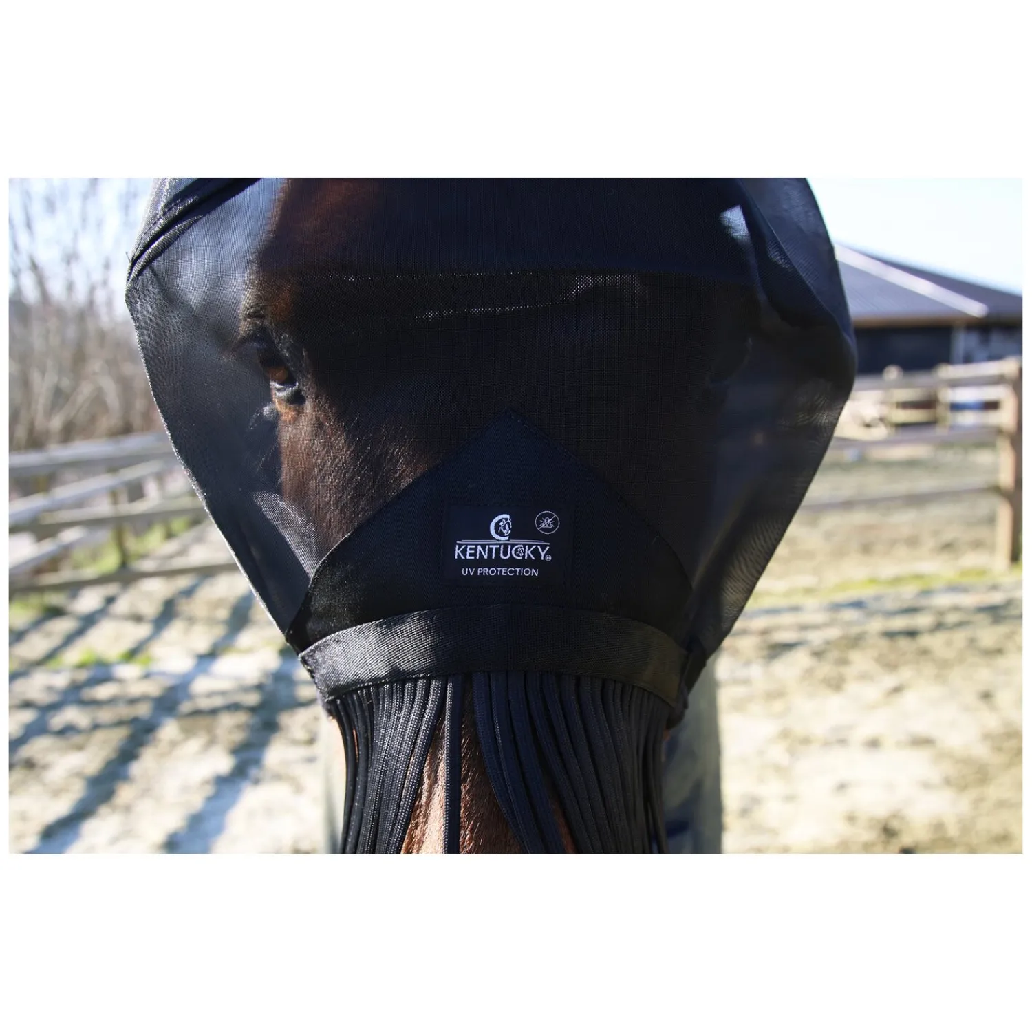 KENTUCKY Fliegenmasken<Fliegenmaske Classic mit Fransen