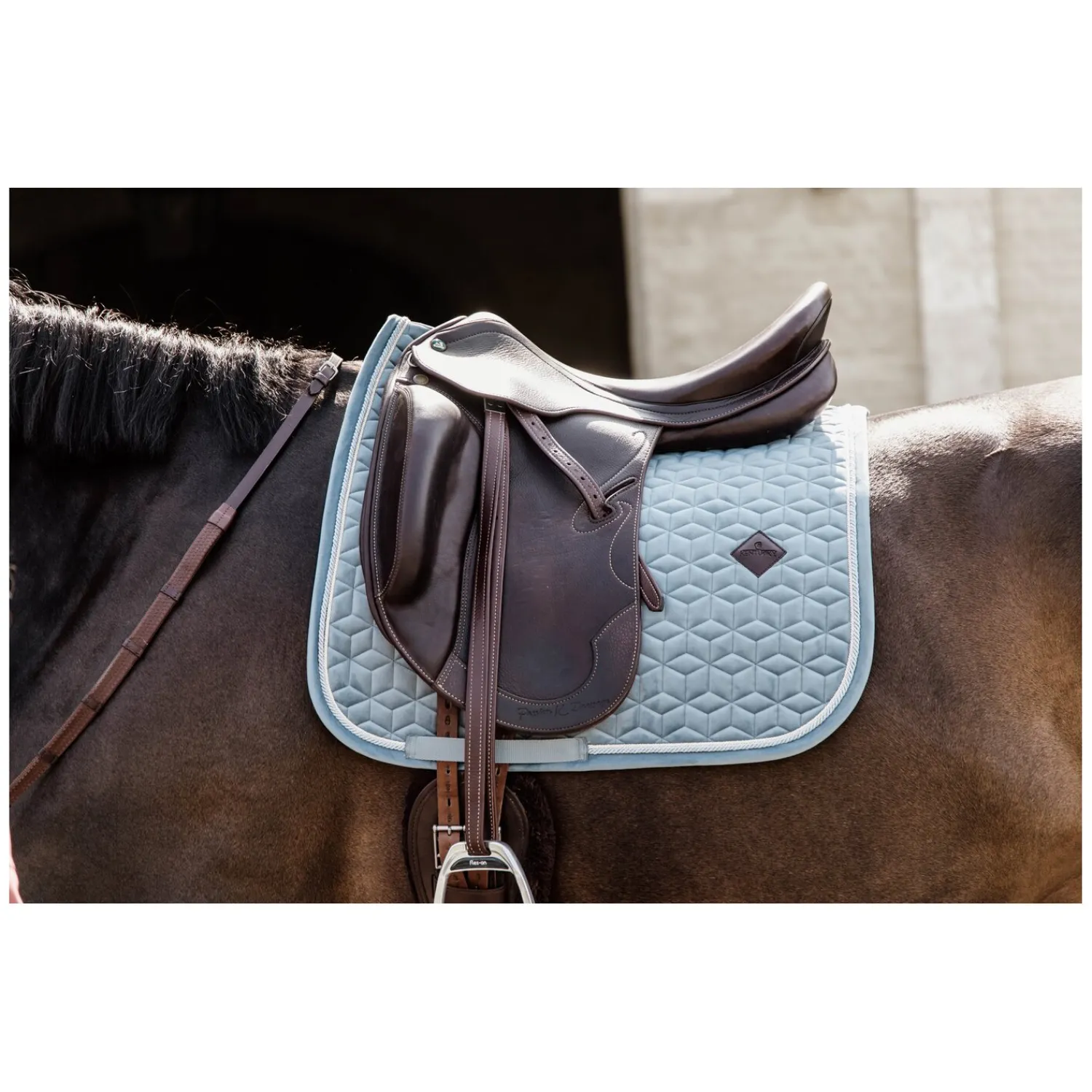 KENTUCKY Sättel & Zubehör|Geschenke Für Reiter<Schabracke Samt