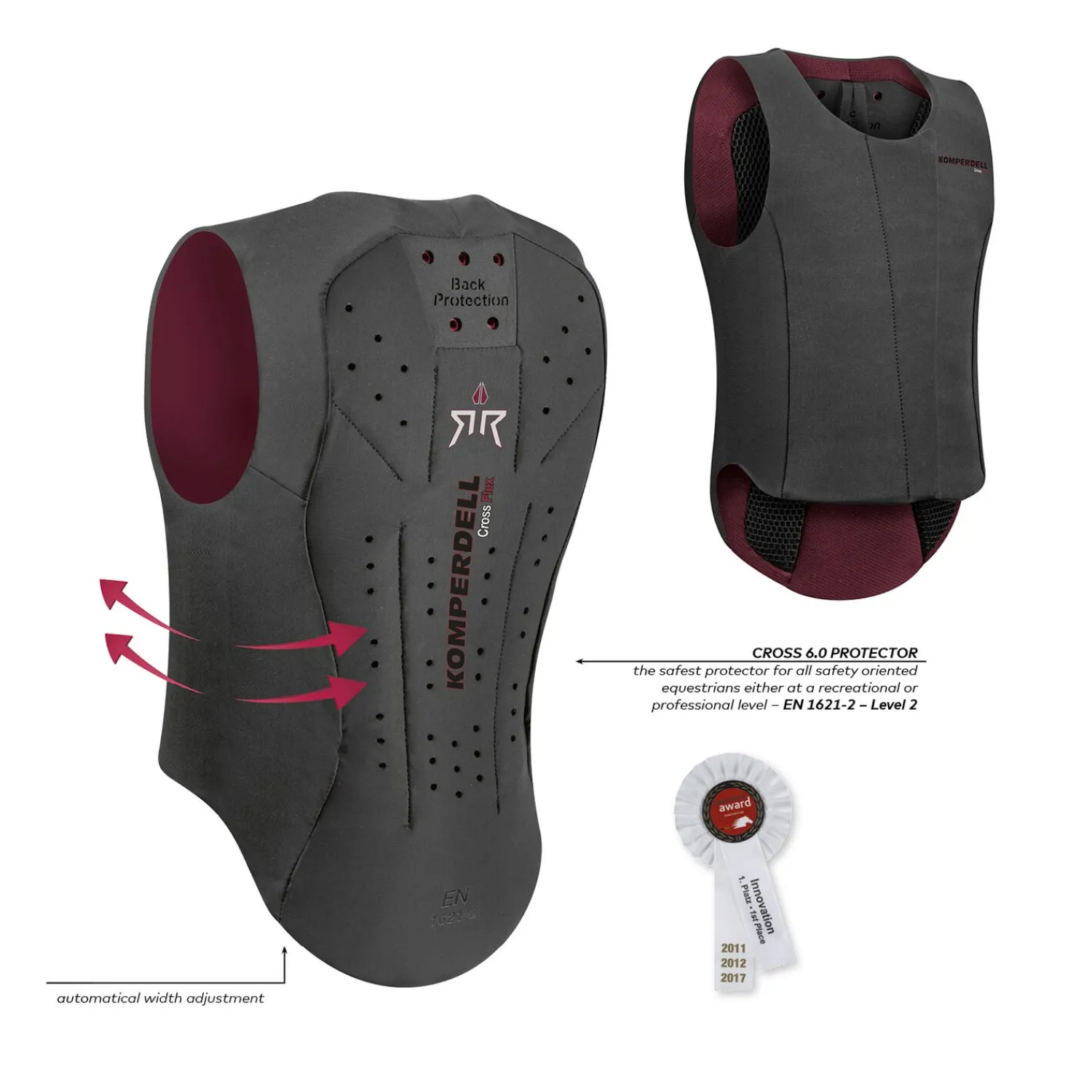 KOMPERDELL Sicherheitswesten<Rückenprotektor Ballistic Vest Champion