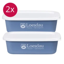 Loesdau Vorteils-Sets<-Set - Futterbox eckig mit Deckel