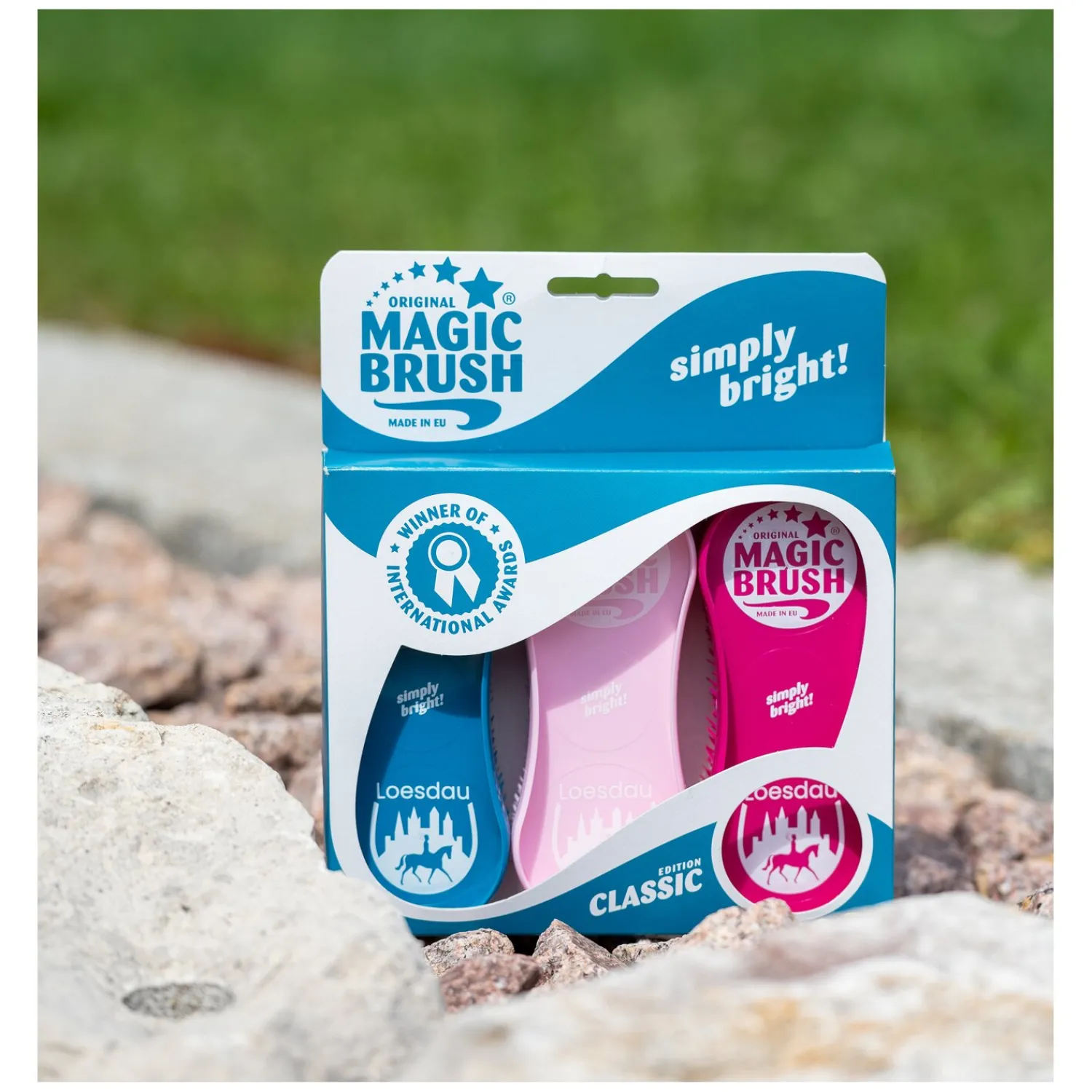 Loesdau Pferdeputzzeug<MagicBrush x -Set Classic