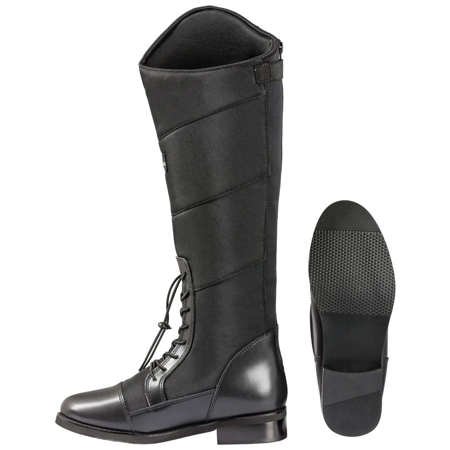 Loesdau Winterreitstiefel & -Schuhe<Thermo-Polostiefel mit Elastikeinsatz