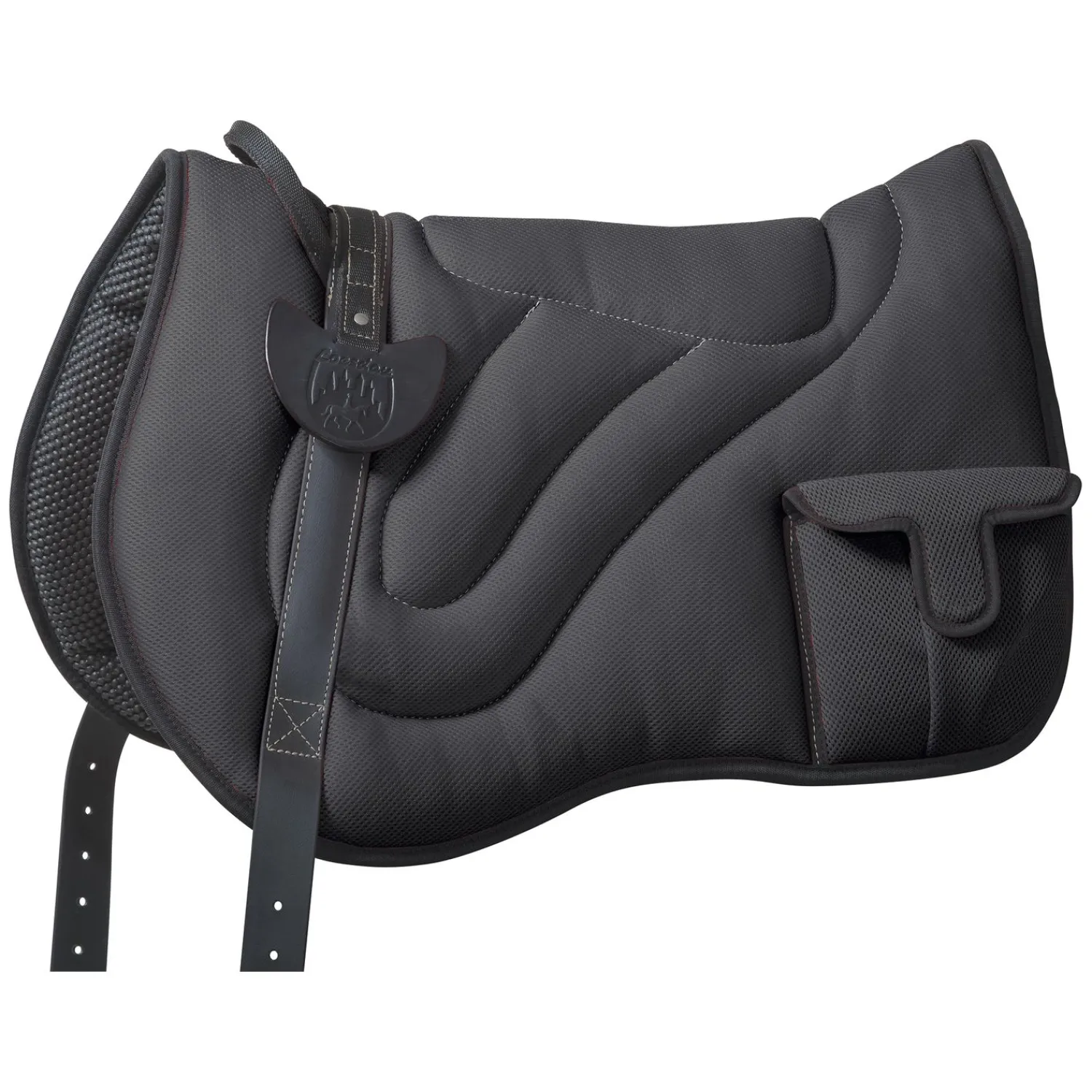 Loesdau Sättel & Zubehör|Sättel<L-pro West Bareback-Pad Mesh