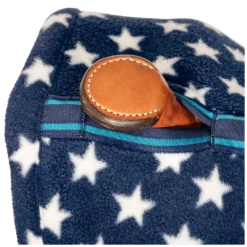 L-pro West Pferdedecken<Western-Fleecedecke mit Hornausschnitt
