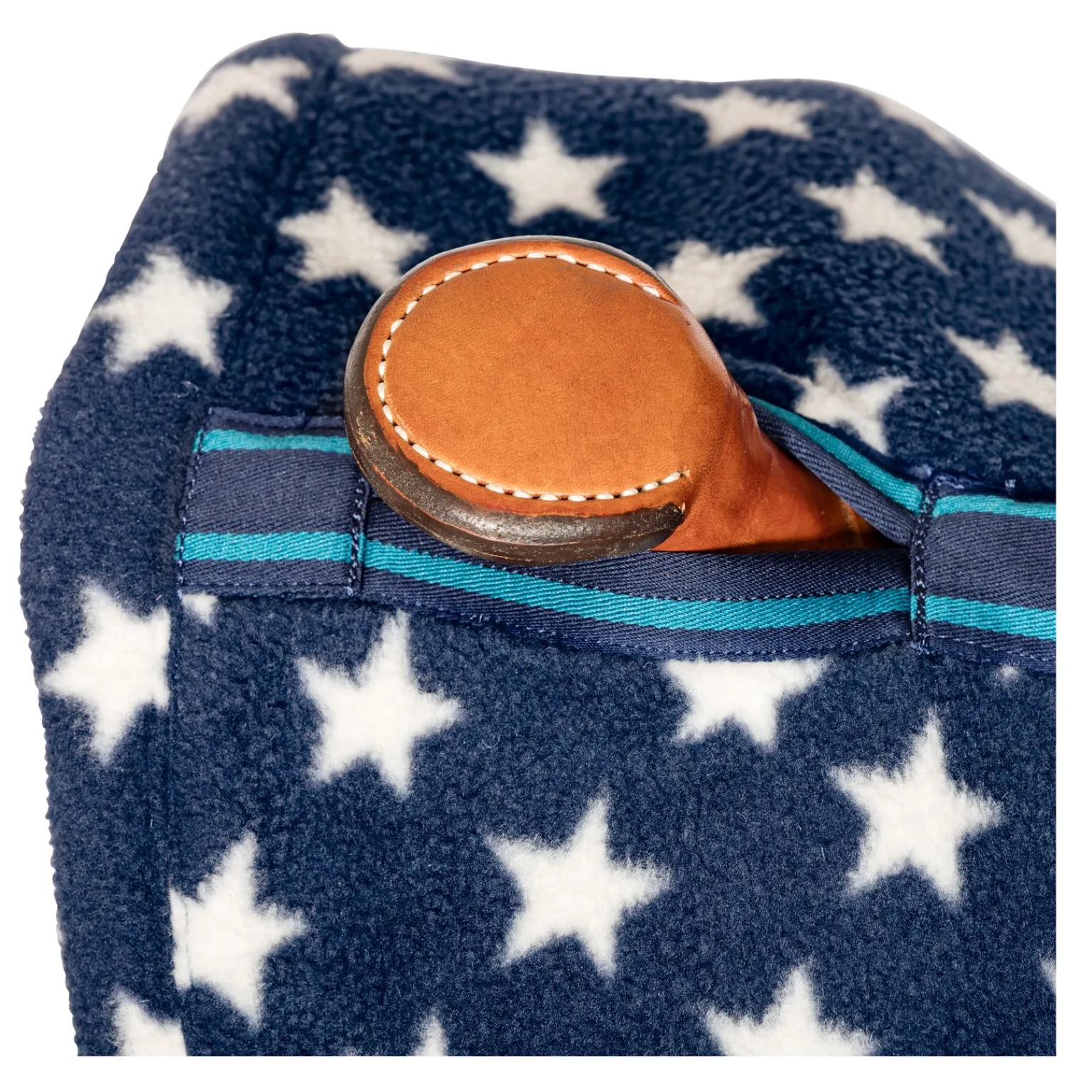 L-pro West Pferdedecken<Western-Fleecedecke mit Hornausschnitt