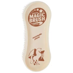 Loesdau Pferdeputzzeug<MagicBrush Bürste Nature