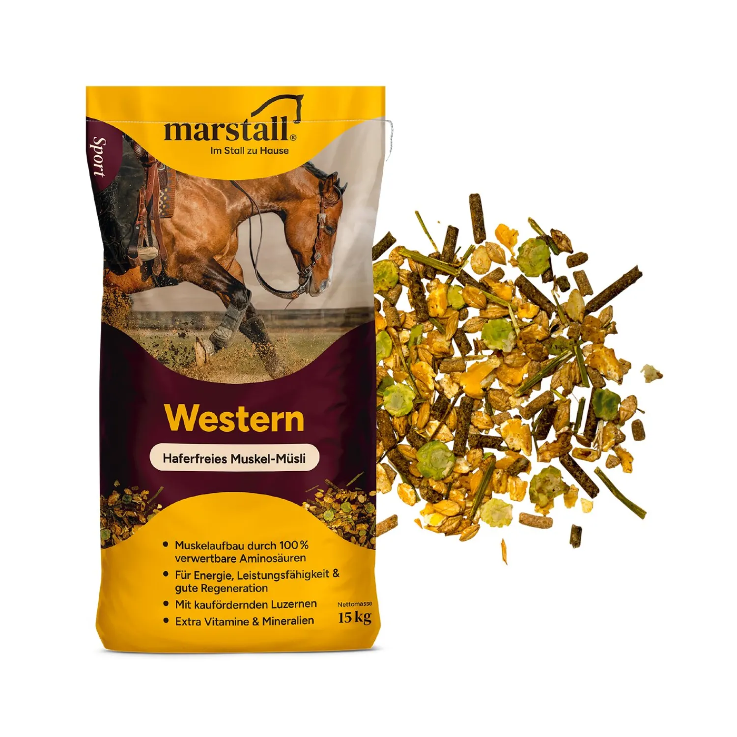 Loesdau Kraftfutter<marstall Western Struktur Müsli