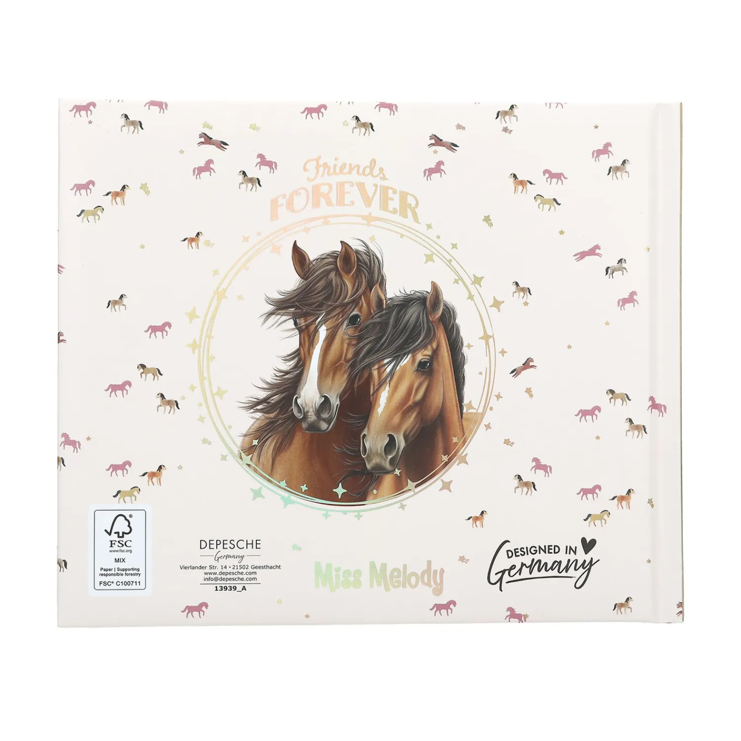 Loesdau Geschenke Für Reiter<Miss Melody Freundebuch Motiv 2