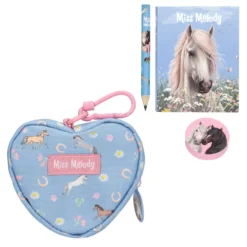 Loesdau Geschenke Für Reiter|Taschen<Miss Melody Herztasche mit Schreibset