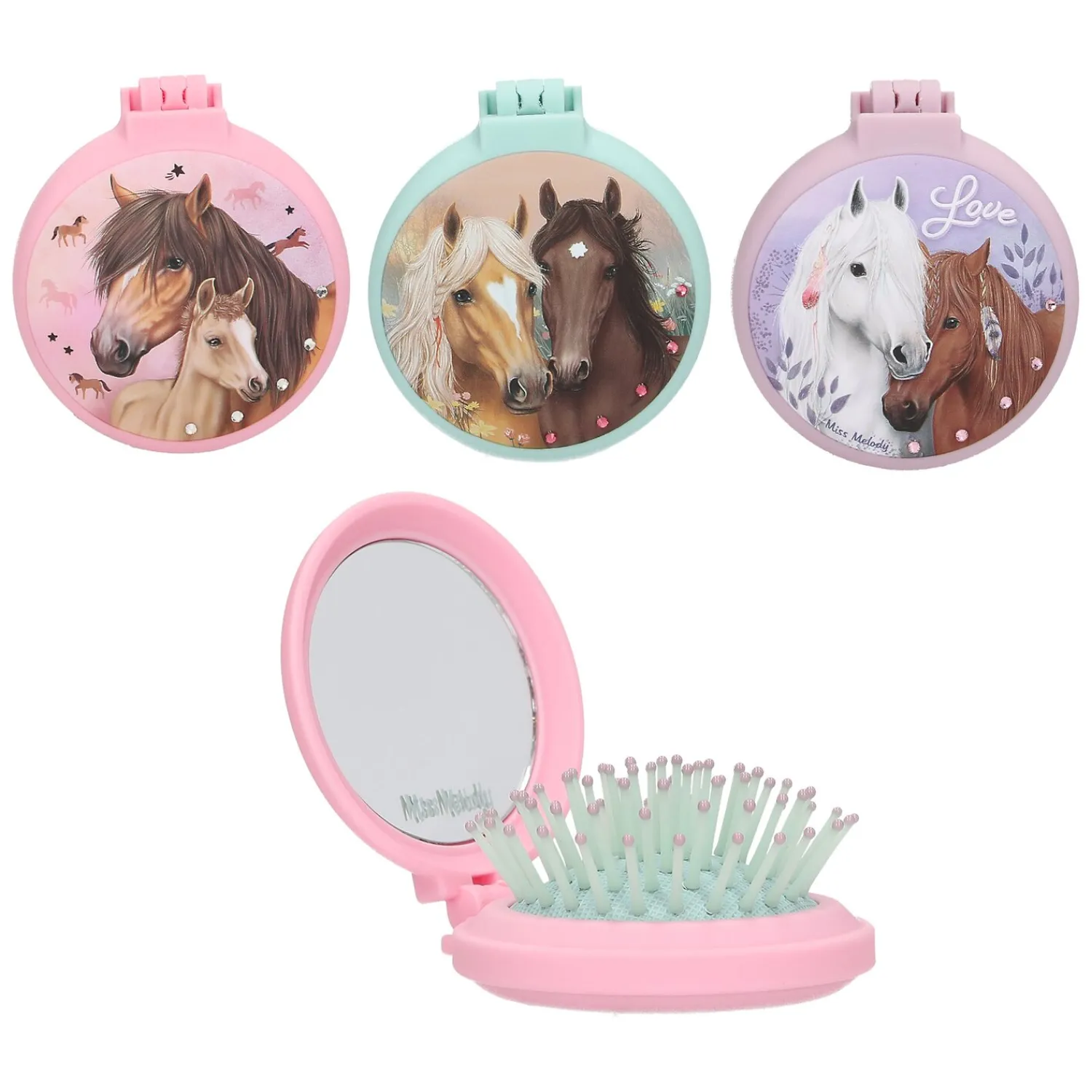 Loesdau Geschenke Für Reiter<Miss Melody Klapphaarbürste