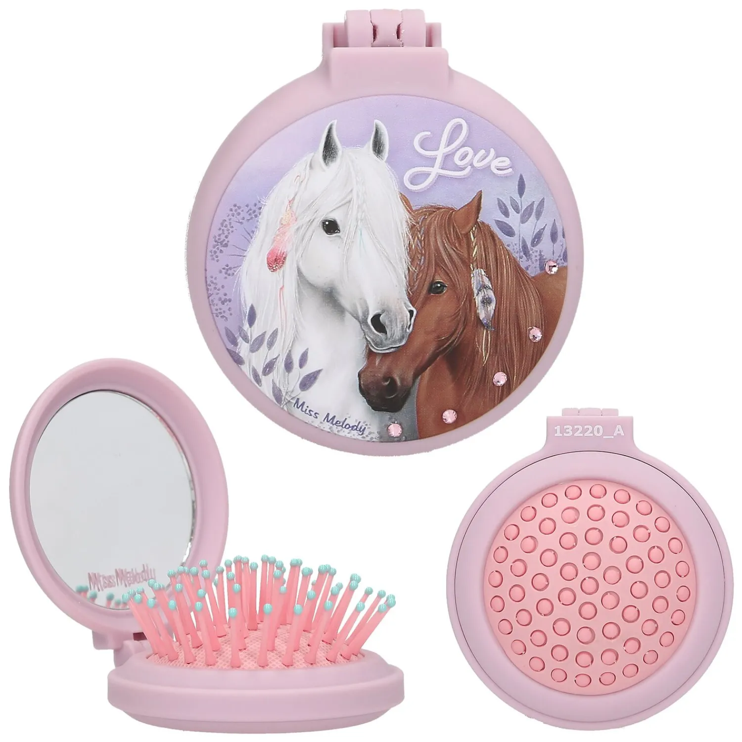 Loesdau Geschenke Für Reiter<Miss Melody Klapphaarbürste