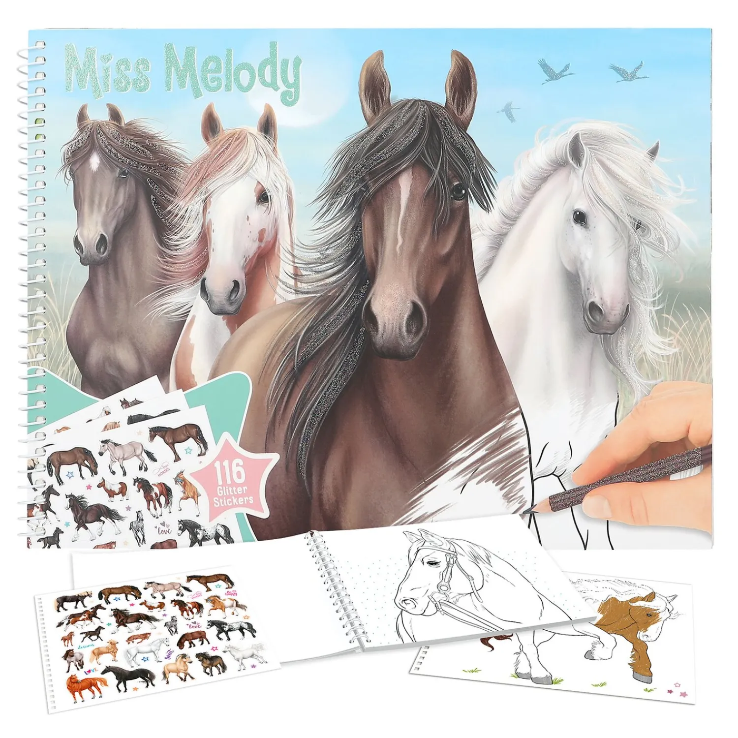 Loesdau Geschenke Für Reiter<Miss Melody Pferde-Malbuch