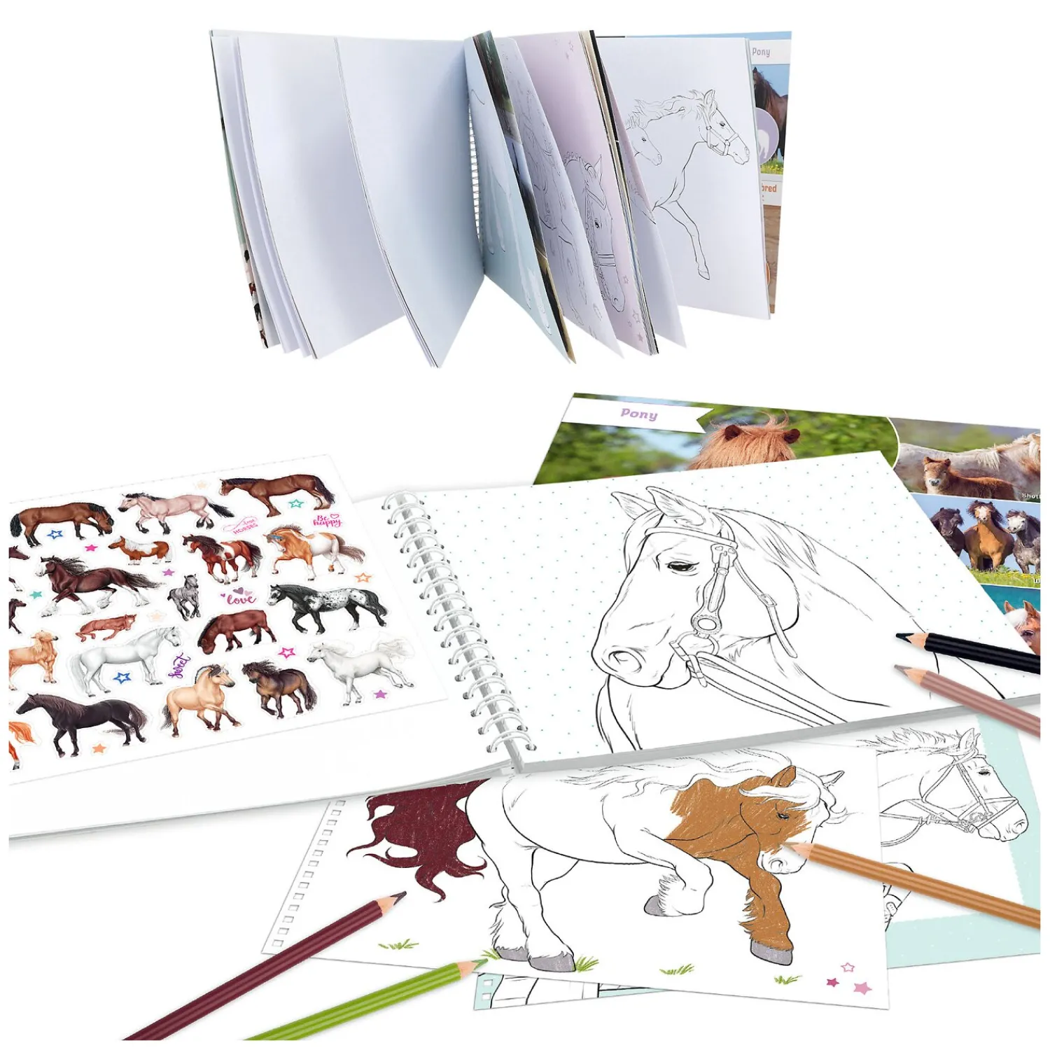 Loesdau Geschenke Für Reiter<Miss Melody Pferde-Malbuch