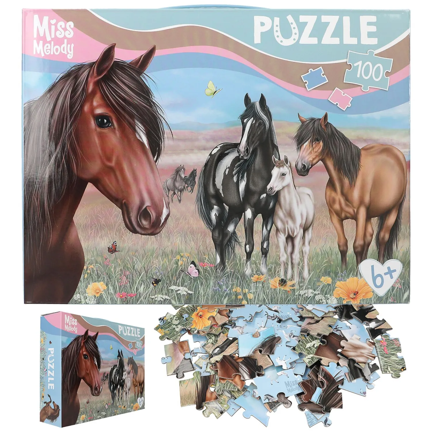 Loesdau Geschenke Für Reiter<Miss Melody Puzzle