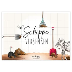 Loesdau Geschenke Für Reiter<mrs. RIDE Spielblock Schippe versenken