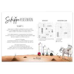 Loesdau Geschenke Für Reiter<mrs. RIDE Spielblock Schippe versenken