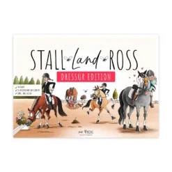 Loesdau Geschenke Für Reiter<mrs. RIDE Spielblock Stall - Land - Ross, Dressur Edition