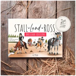 Loesdau Geschenke Für Reiter<mrs. RIDE Spielblock Stall - Land - Ross, Dressur Edition