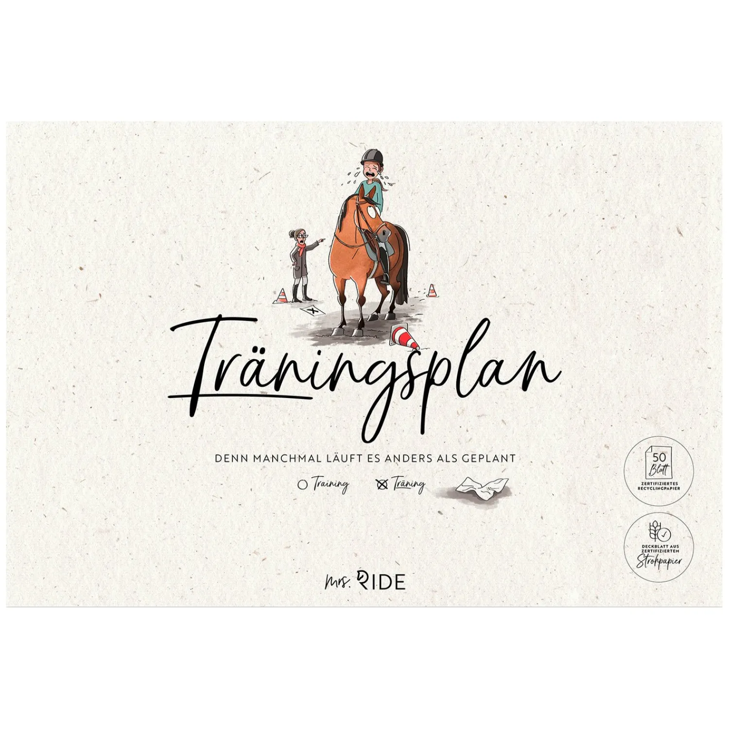 Loesdau Geschenke Für Reiter|Bücher & Multimedia<mrs. RIDE Trainingsplan