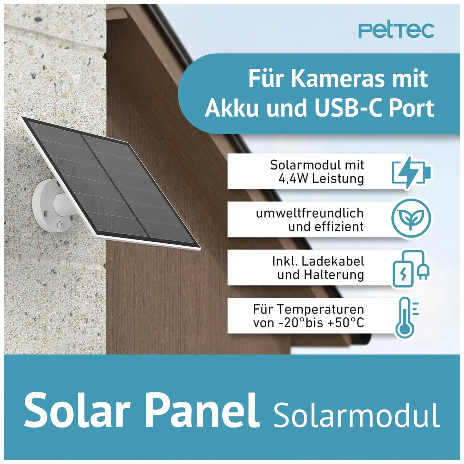 Loesdau Weiteres Stallzubehör|Pferdeanhängerzubehör<PetTec Solar Panel