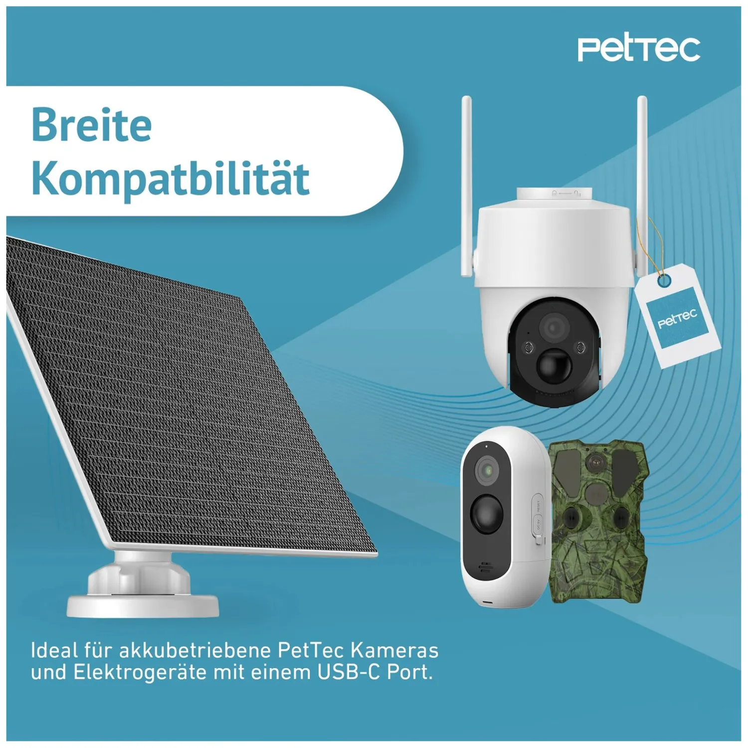 Loesdau Weiteres Stallzubehör|Pferdeanhängerzubehör<PetTec Solar Panel