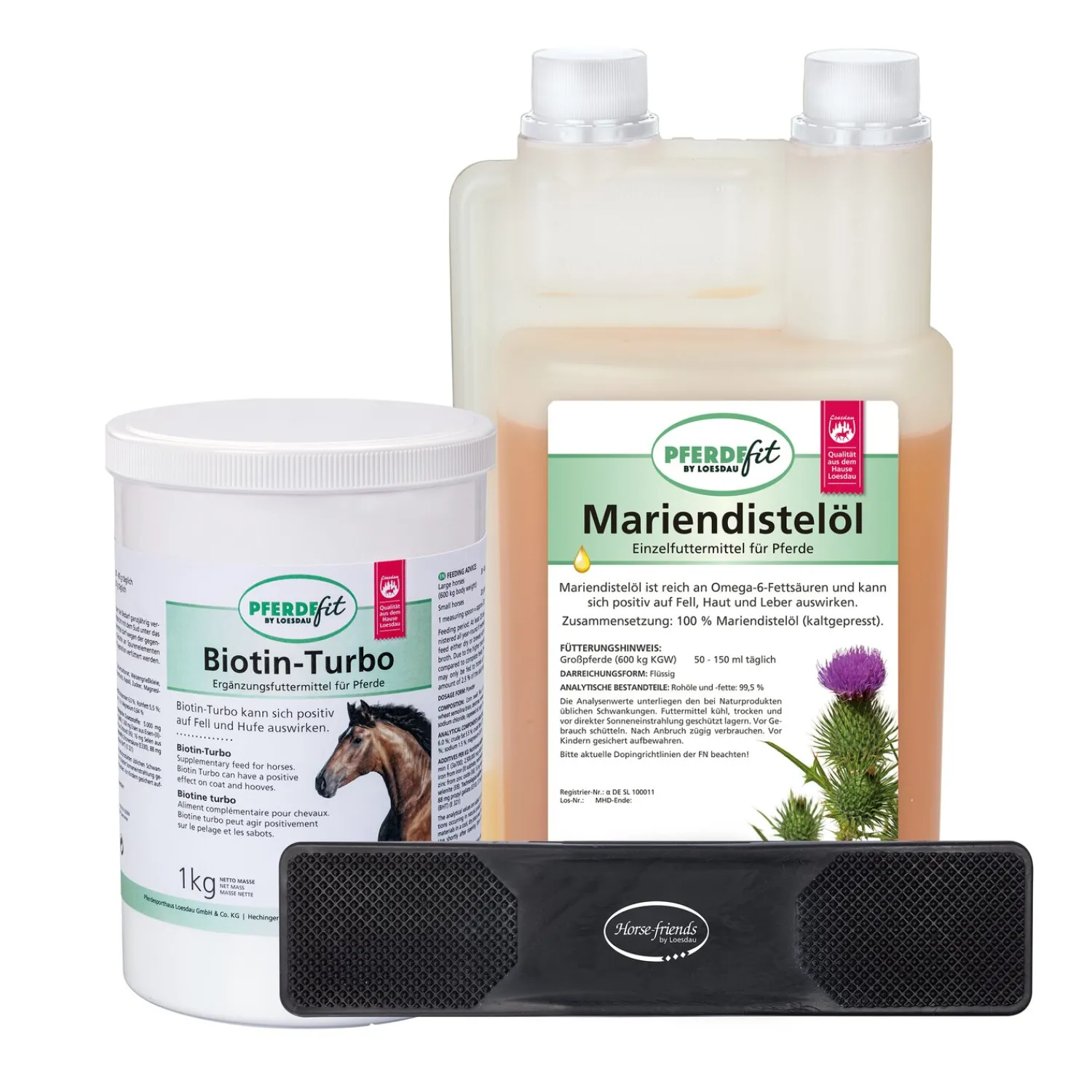 Loesdau Zusatz- Und Mineralfutter|Vorteils-Sets<PFERDEfit by Fellwechselset 2