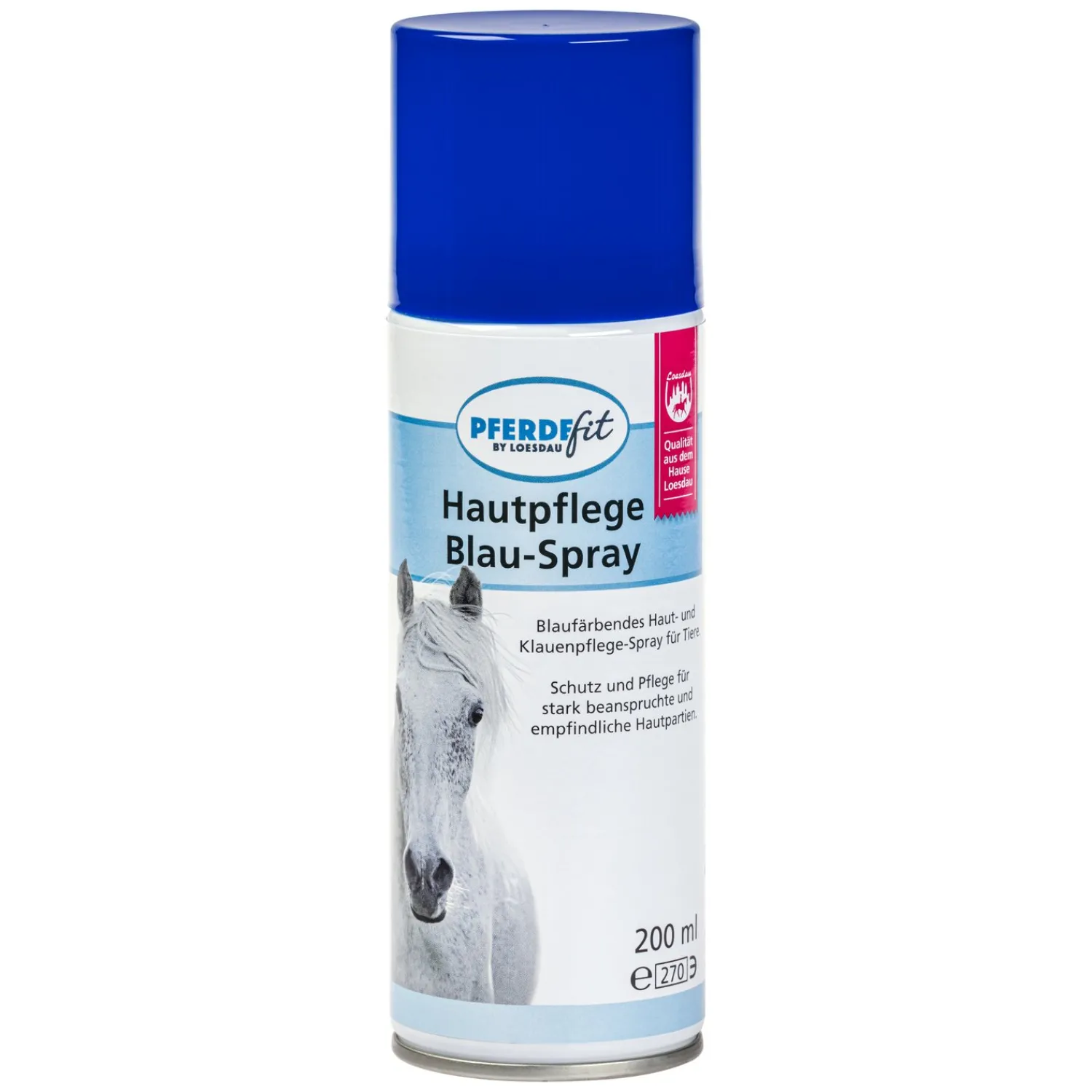 Loesdau Stallapotheke<PFERDEfit by Hautpflege Blau-Spray