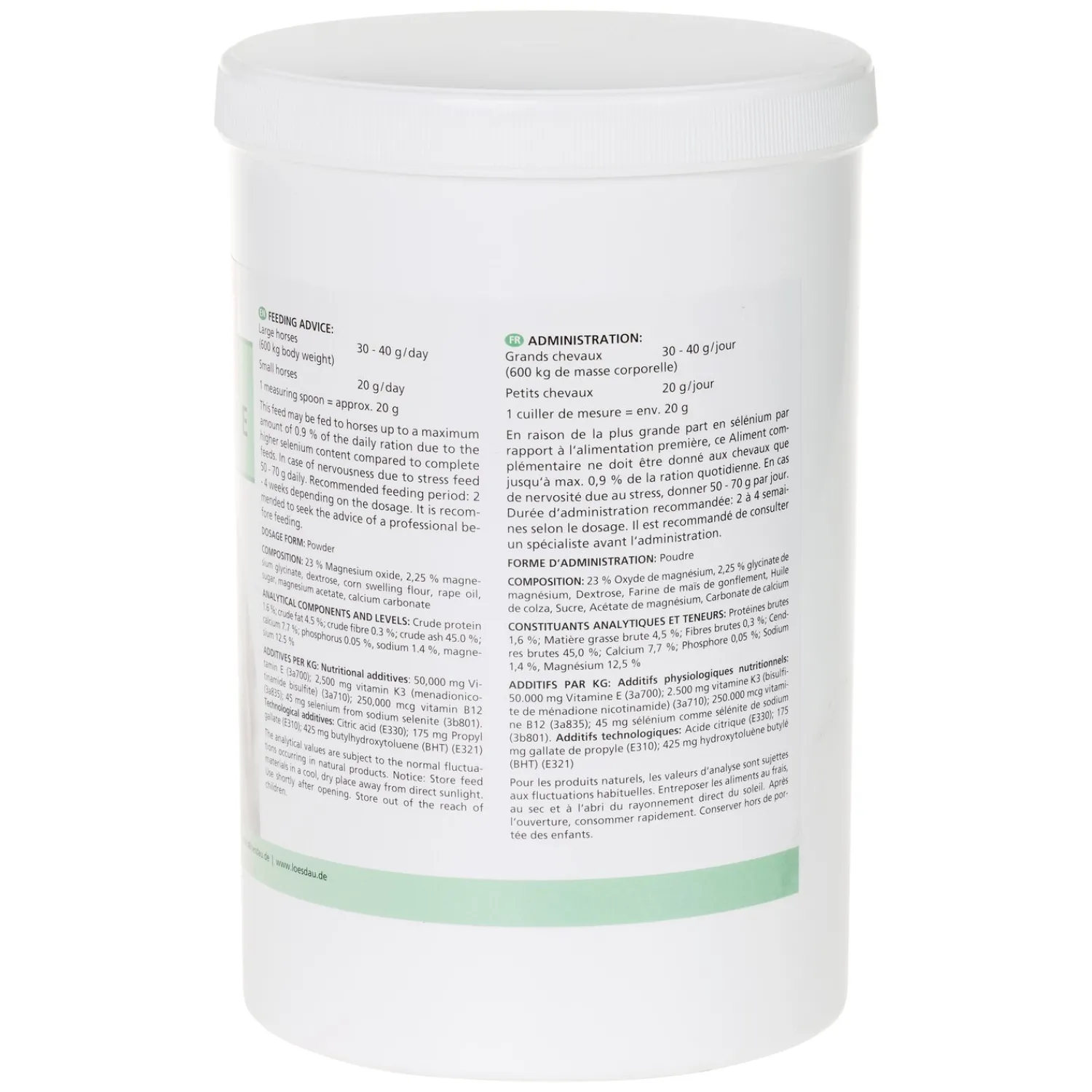 Loesdau Zusatz- Und Mineralfutter<PFERDEfit by Magnesium-Turbo & E