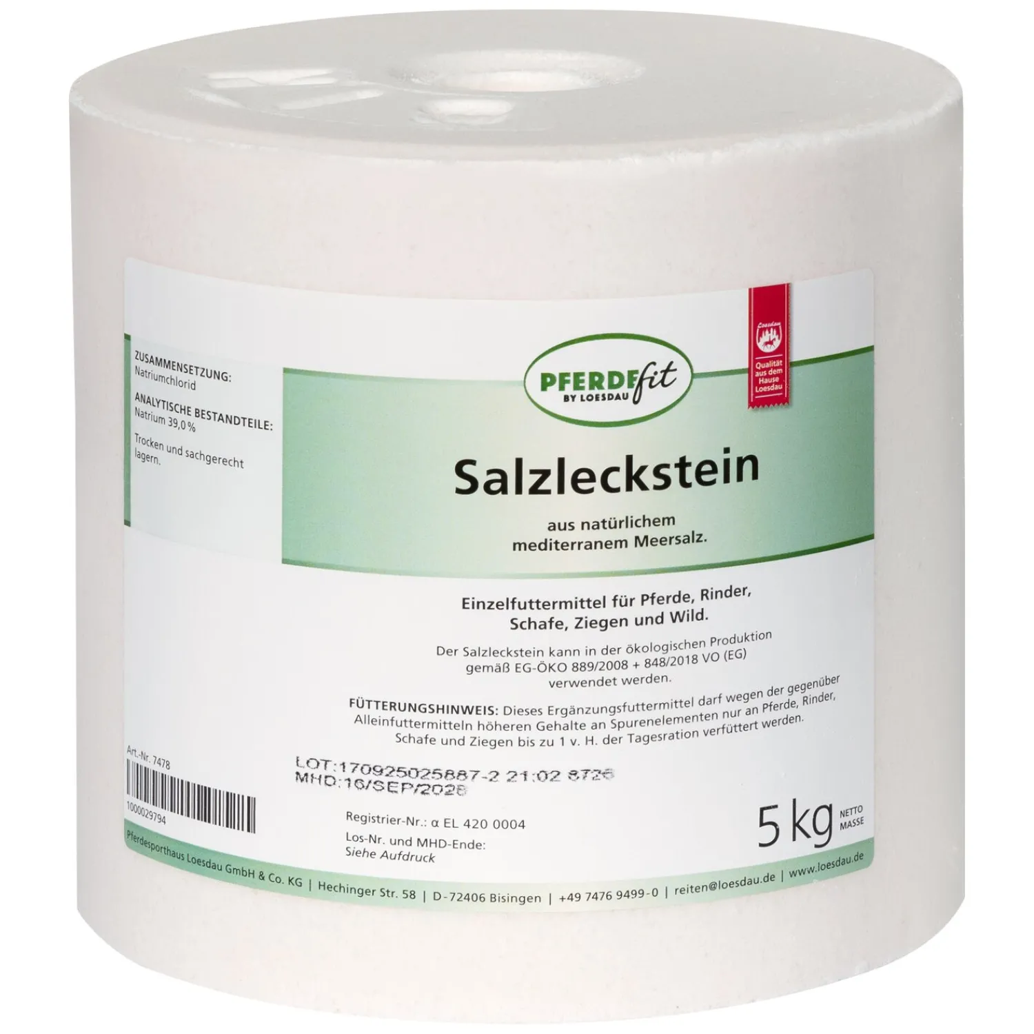 Loesdau Lecksteine<PFERDEfit by Salzleckstein