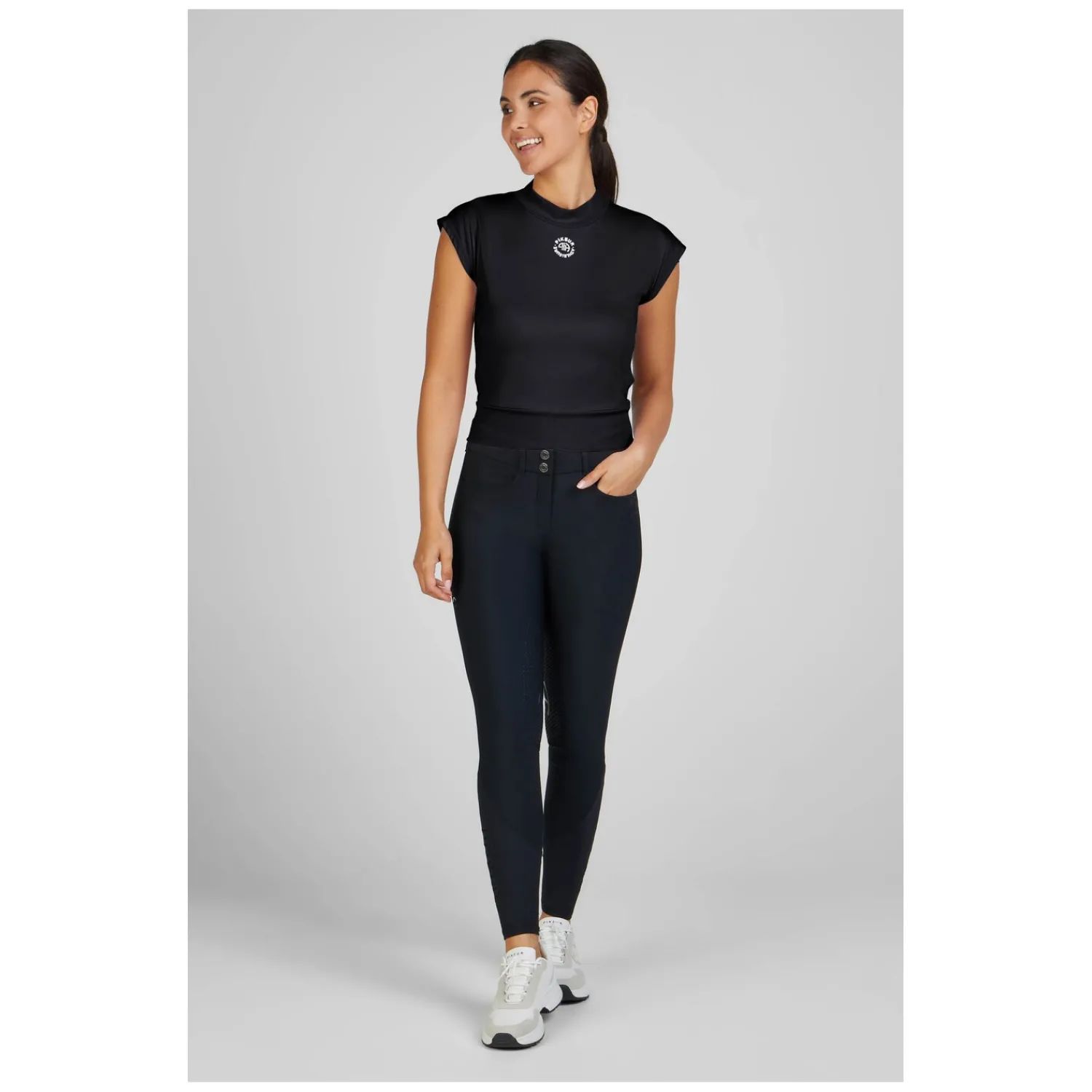 Damen PIKEUR Funktionsshirts<Athleisure Cropped Funktionsshirt