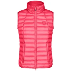 Damen PIKEUR Westen<Athleisure Leichte Steppweste mit Kapuze