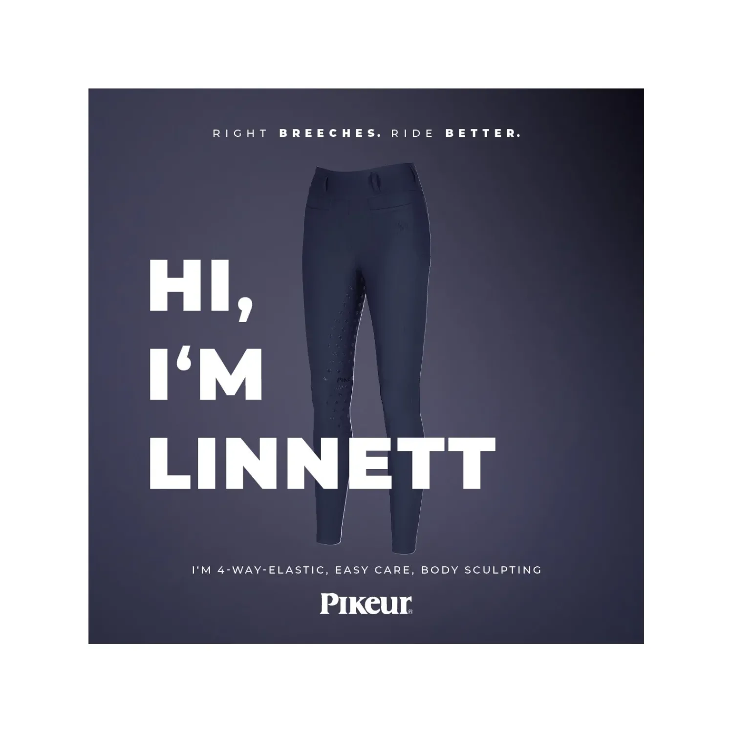 Damen PIKEUR Reithosen<Athleisure Reithose Seamless-Thight Linnett Highwaist SD