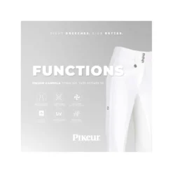 Damen PIKEUR Reithosen<Highwaist Gesäßeinsatz-Reithose New Candela FFL