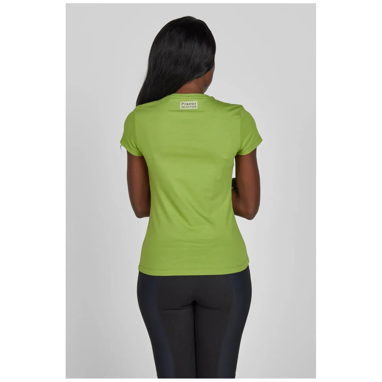 Damen PIKEUR Polo & T-Shirts<Selection Baumwollshirt mit Rundhals COTTON