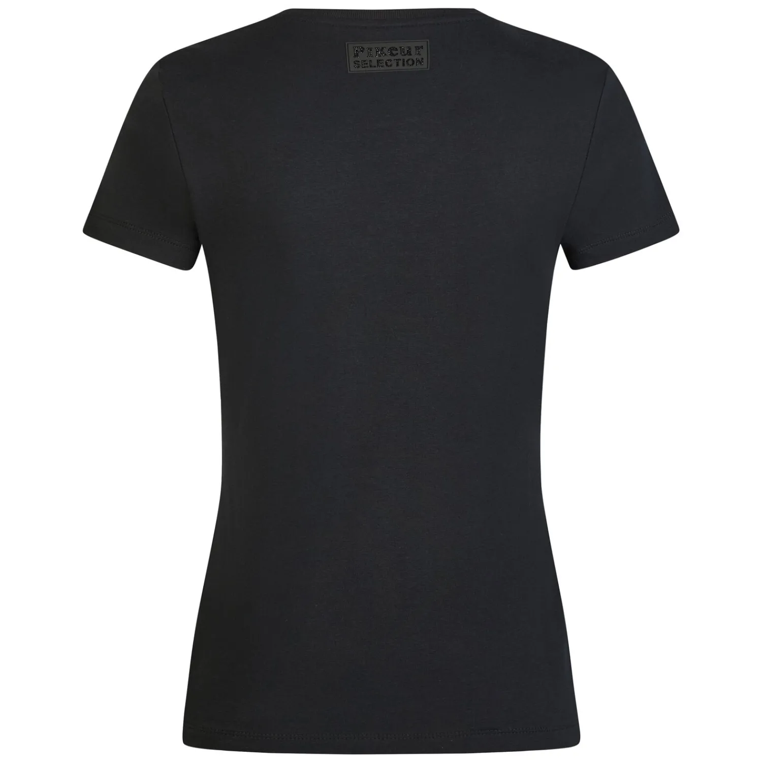 Damen PIKEUR Polo & T-Shirts<Selection Baumwollshirt mit Rundhals COTTON