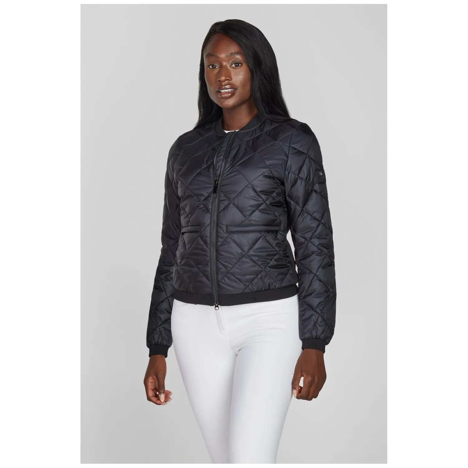 Damen PIKEUR Reitjacken<Selection Hybridjacke mit Collegekragen