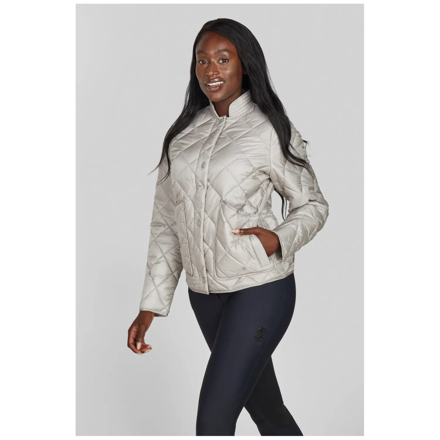 Damen PIKEUR Reitjacken<Selection Steppjacke mit Collegekragen QUILTED JACKET
