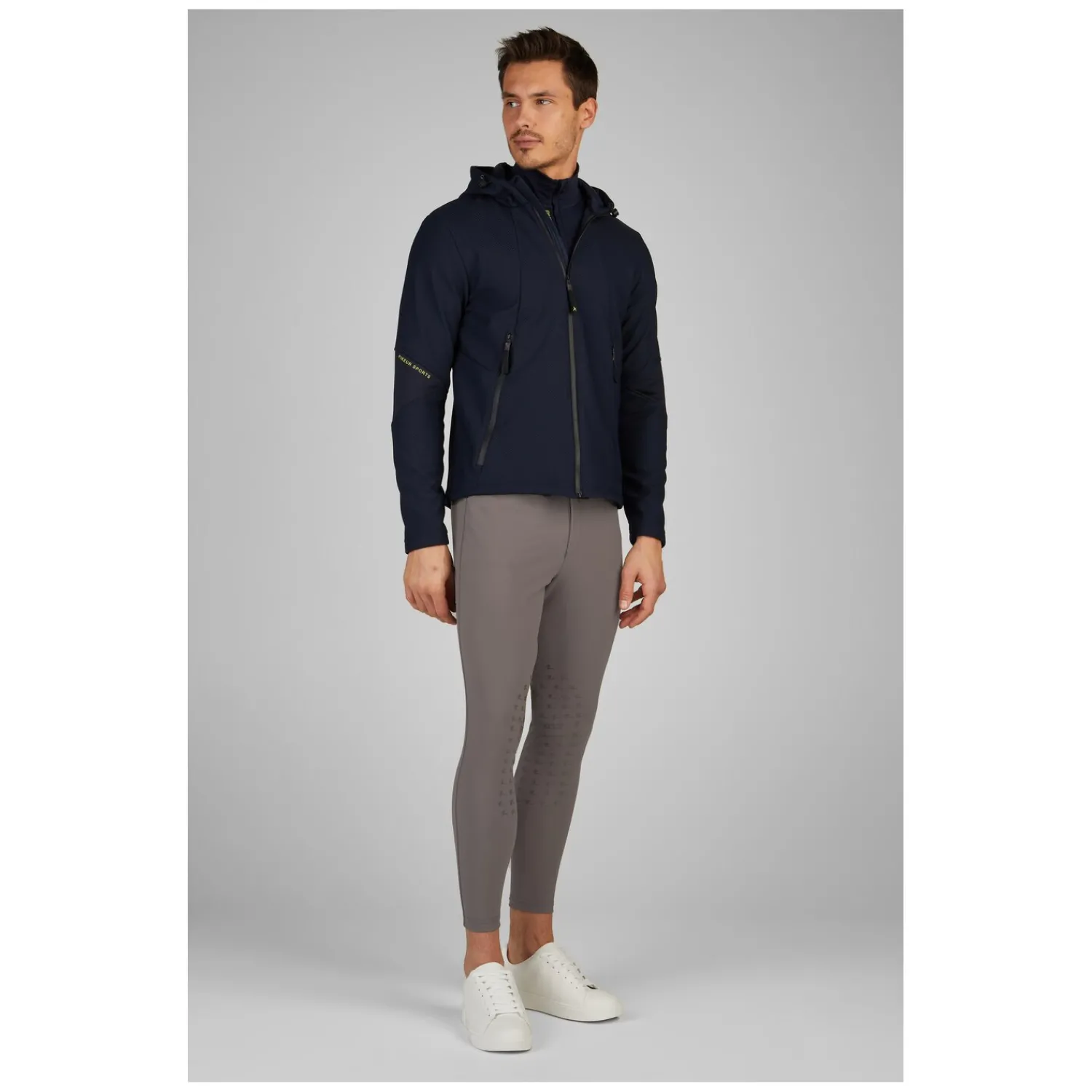 Herren Loesdau Reitjacken<PIKEUR Sports Collection Mesh-Fleecejacke