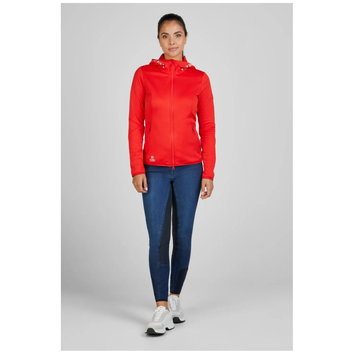 Damen PIKEUR Reitjacken<Sports Collection Sommer-Fleecejacke mit Kapuze