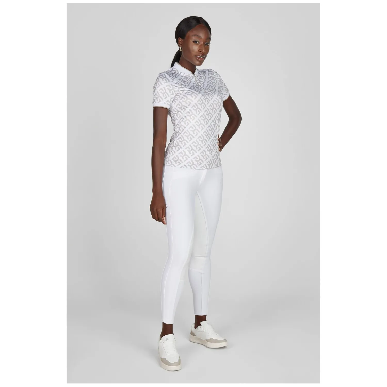 Damen PIKEUR Funktionsshirts|Polo & T-Shirts<Sports Zip Funktions-Poloshirt