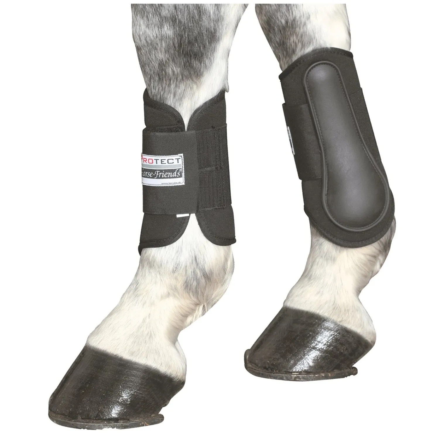 PROTECT by Horse-Friends Gamaschen<Kautchuk-Gaache, vorne