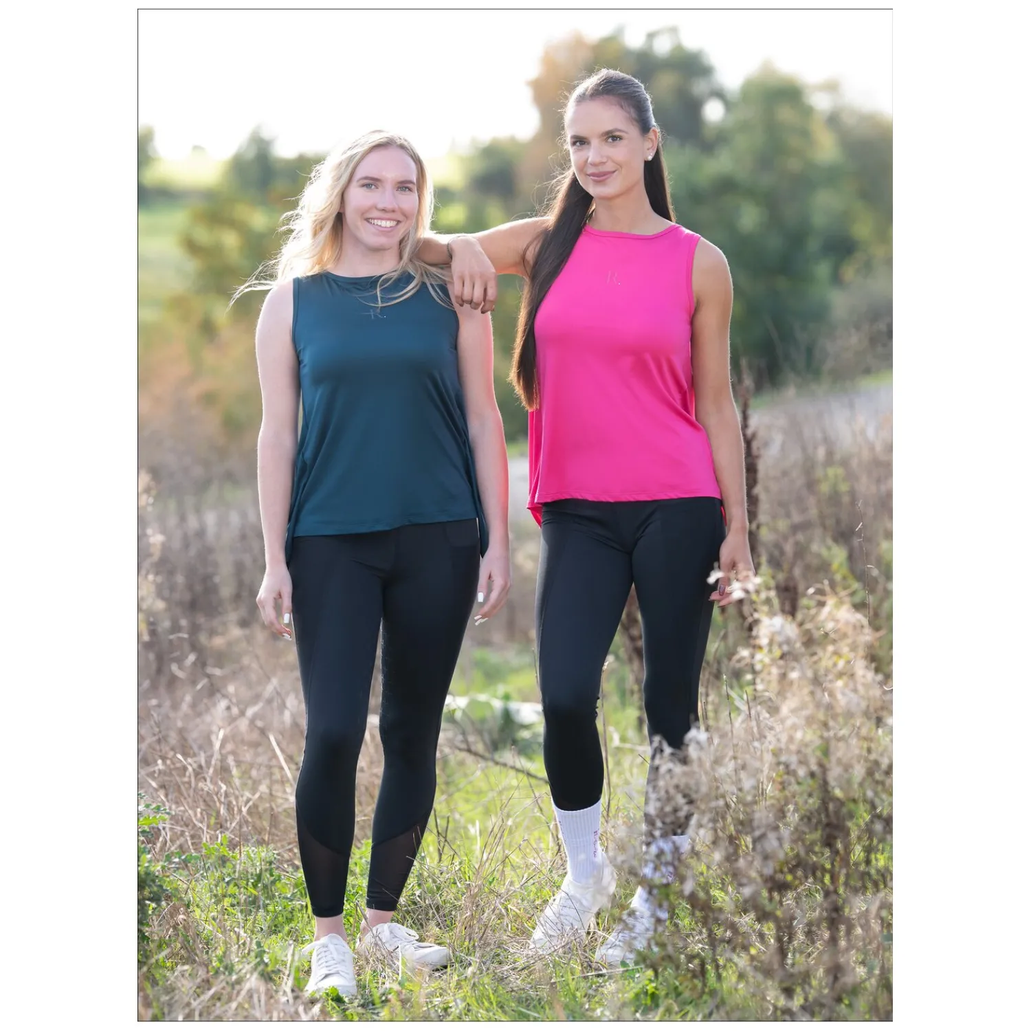 Damen RIDE now Reithosen<Grip-Halbbesatz-Reitleggings